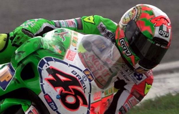 Rossi, campeón de 250cc. en 1999