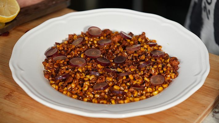 RTVE Cocina - Tostones alicantinos con chistorra al estilo Gipsy Chef