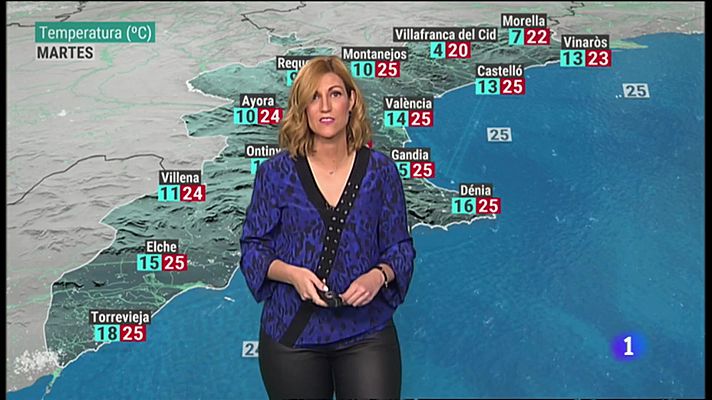 L'informatiu - Comunitat Valenciana - El tiempo en la Comunitat Valenciana - 11/10/21