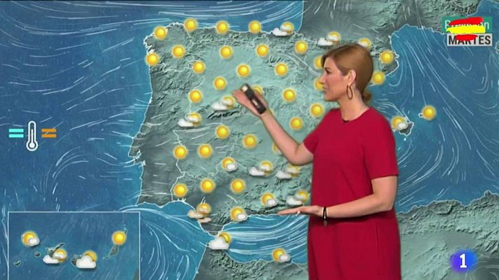 Cielos poco nubosos y temperaturas que se mantienen o suben