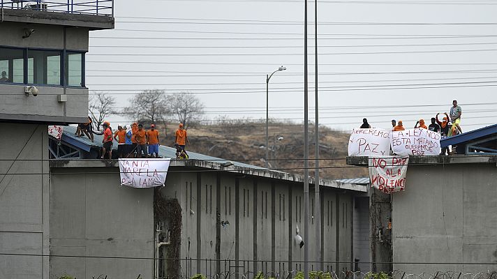 Telediario 1 - Se cumplen dos semanas del motín en la cárcel de Guayaquil