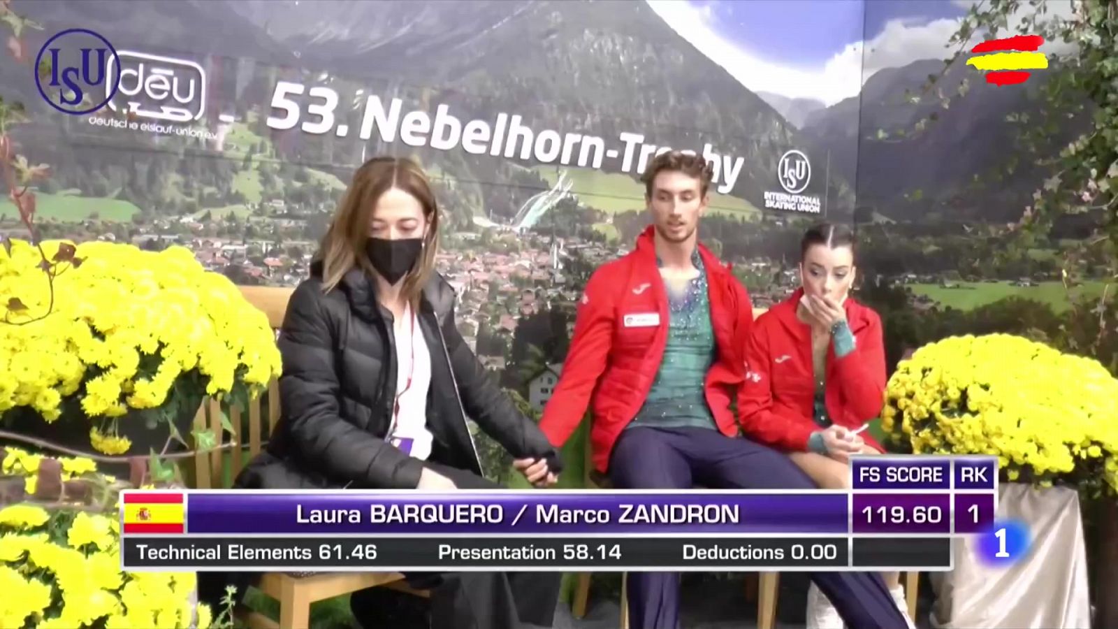 Barquero y Zandrón, primera pareja española de patinaje olímpico