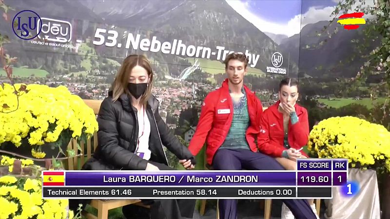 Laura Barquero y Marco Zandrón, así es la primera pareja española de patinaje olímpico