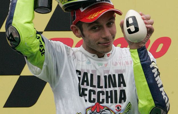  - Rossi aumenta su leyenda