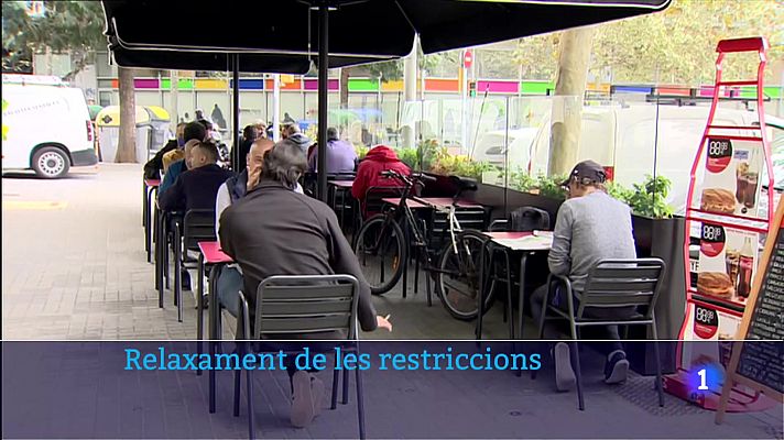 S'aixequen les restriccions d'aforament a l'oci i restauració a partir de divendres