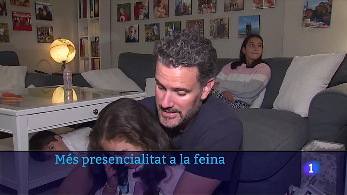 L'Informatiu - La presencialitat torna a poc a poc a la feina: un repte per treballador i empresa