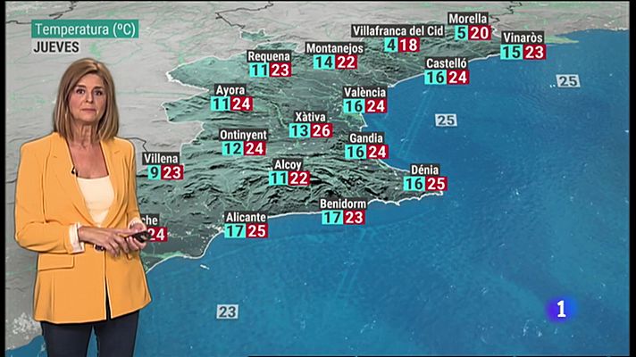 El tiempo en la Comunitat Valenciana - 13/10/21