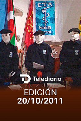 Telediario 1 - Telediario - 21 horas - 20/10/11