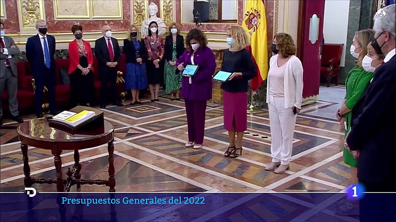 Hacienda presenta los Presupuestos para 2022 y confían en conseguir los apoyos para sacarlos adelante  - Ver ahora