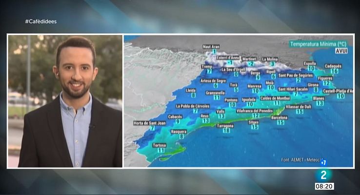 El temps - La tardor s'instal·la amb sol i núvols baixos