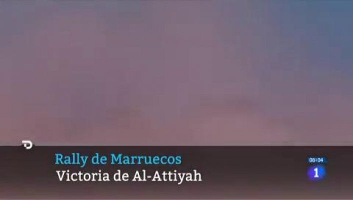Telediario Matinal - Al-Attiyah se apunta el Rally de Marruecos