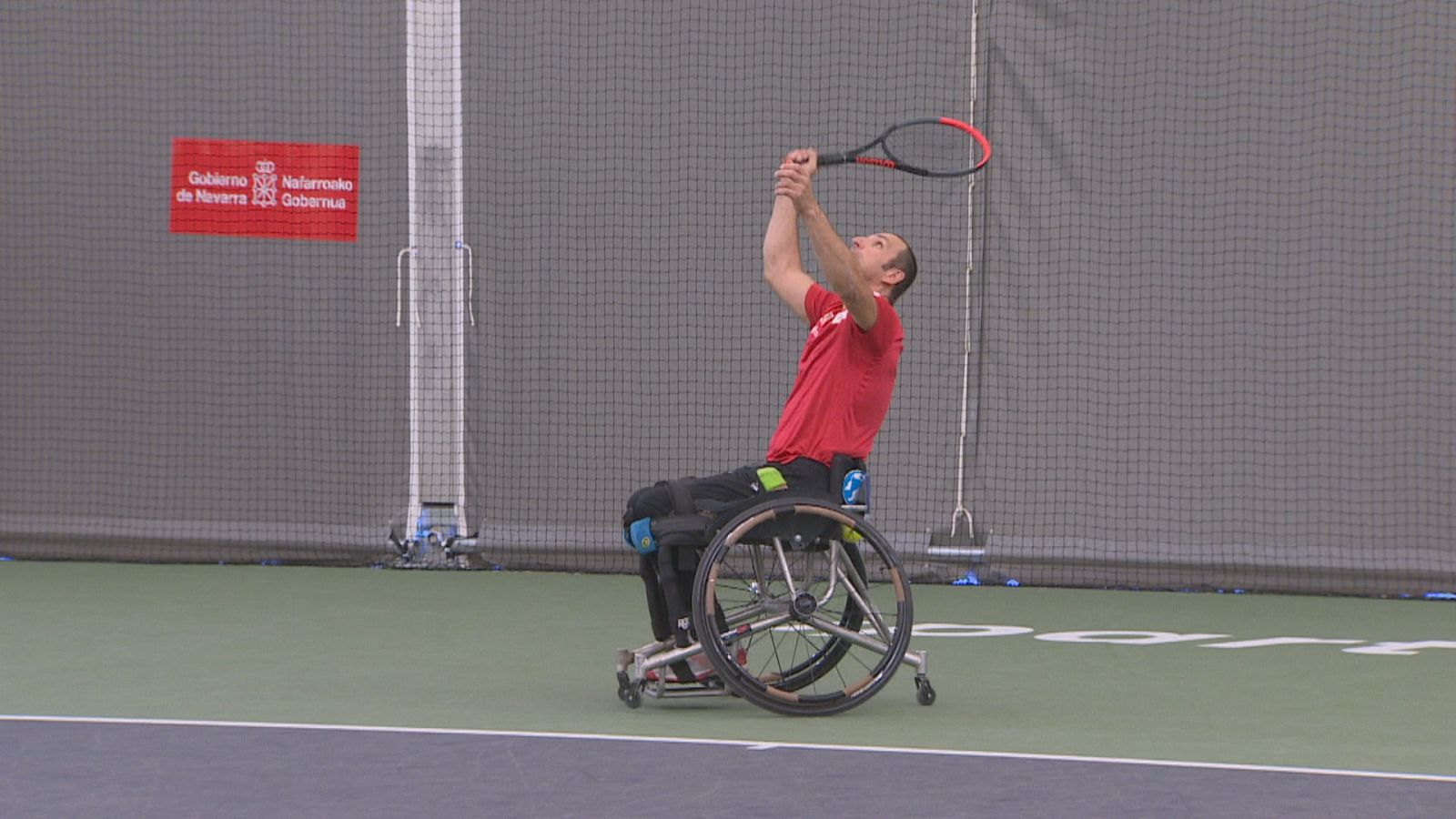 Tenis en silla de ruedas - Telenavarra | Ver