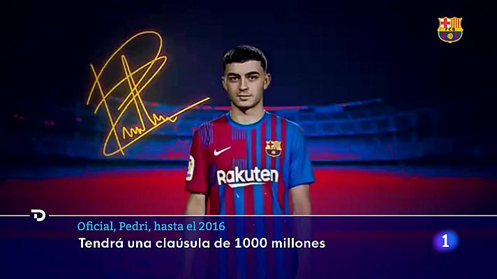 El Barça inicia con Pedri su 'plan Renove'