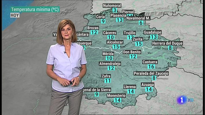 El tiempo en Extremadura - 14/10/2021