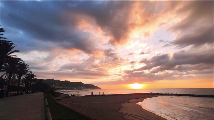 El tiempo - Intervalos de Levante fuerte en el Estrecho
