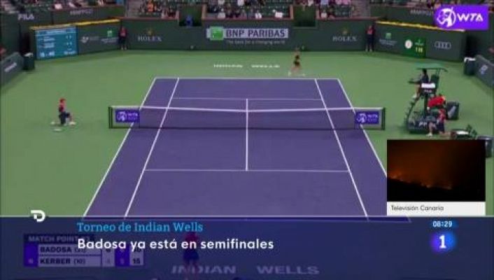 Paula Badosa se clasifica para semifinales en Indian Wells
