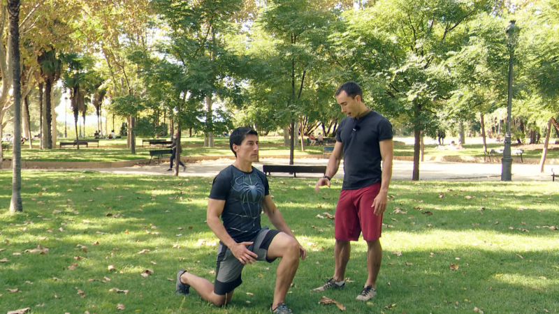 Ejercicios para fortalecer las piernas, con Marcos Vázquez