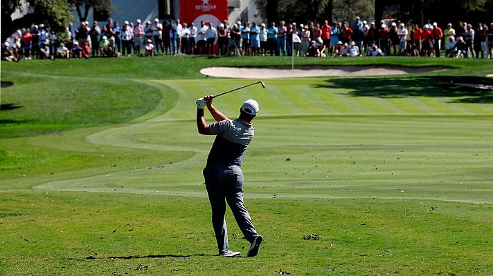 Telediario 1 - John Rahm, en dificultades en Valderrama