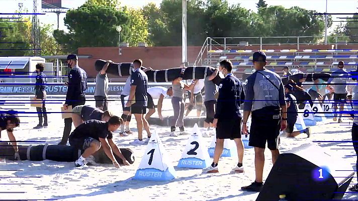 Telediario 1 - La élite del crossfit se reúne en Guadalajara