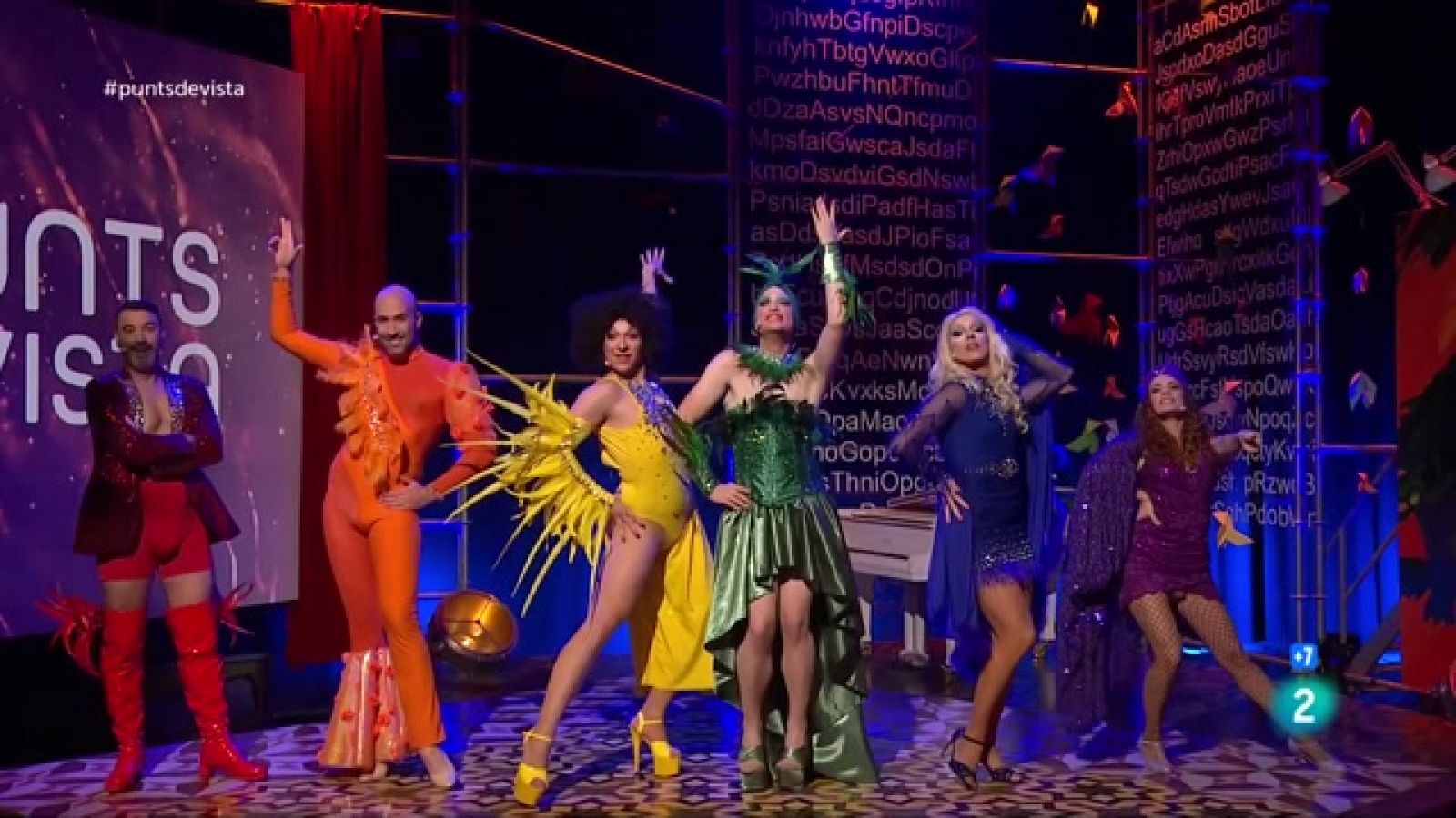 A `Punts de vista¿ tenim els protagonistes de 'Las chicas del coro' per interpretar una escena del musical.