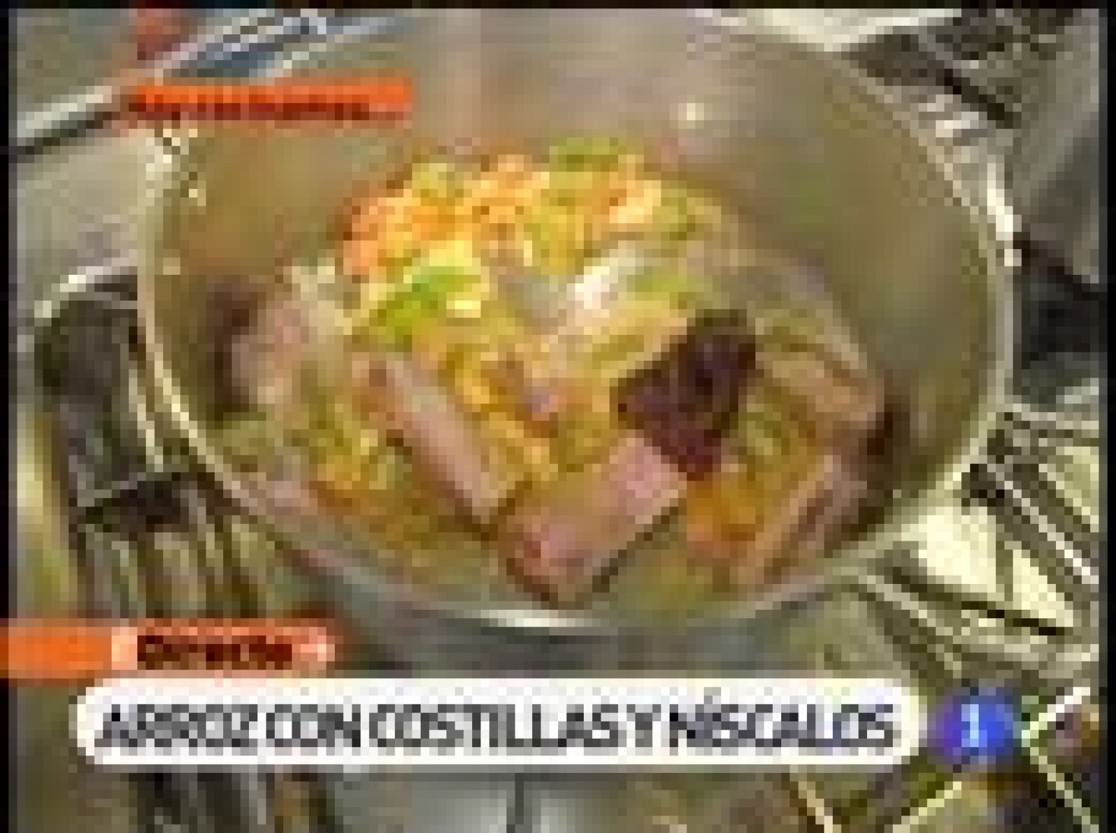 RTVE Cocina: Arroz con costillas y níscalos | RTVE Play