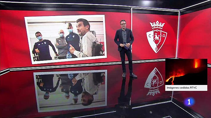 Telediario Fin de Semana - El emotivo y positivo mensaje de Unzué, enfermo de ELA, a Osasuna
