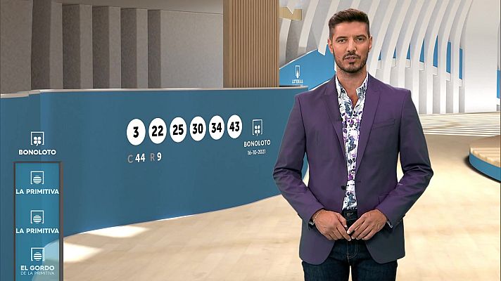 Loterías - Sorteo de la Bonoloto y Primitiva del 16/10/2021
