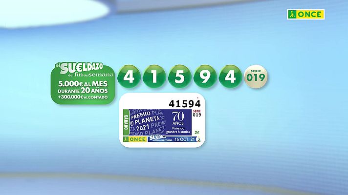 Sorteos ONCE - Sorteo ONCE - 16/10/21