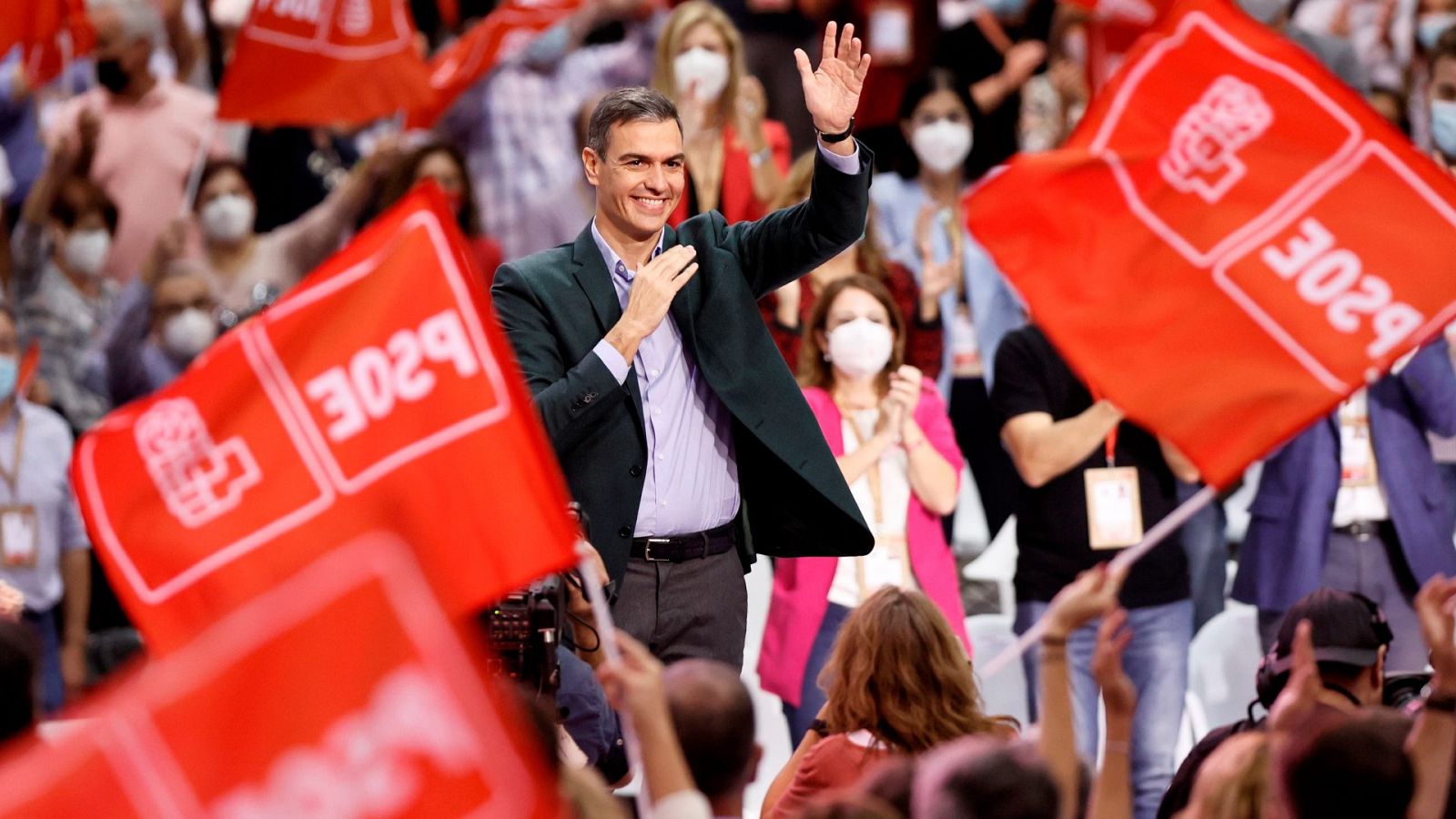 Sánchez reivindica el papel del PSOE y la socialdemocracia