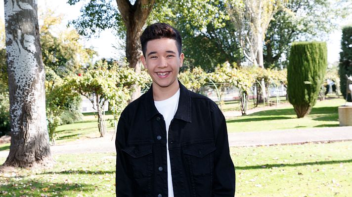 Mejor contigo - Levi Díaz presenta 'Reír', la canción con la que representará a España en Eurovisión Junior