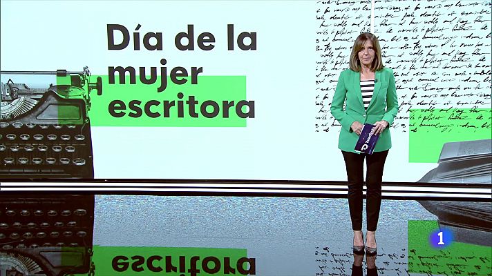 Telediario 1 - Celebramos el 'Día de las escritoras' juntando a tres generaciones