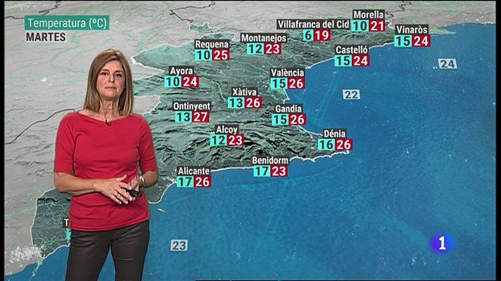 El tiempo en la Comunitat Valenciana - 18/10/21