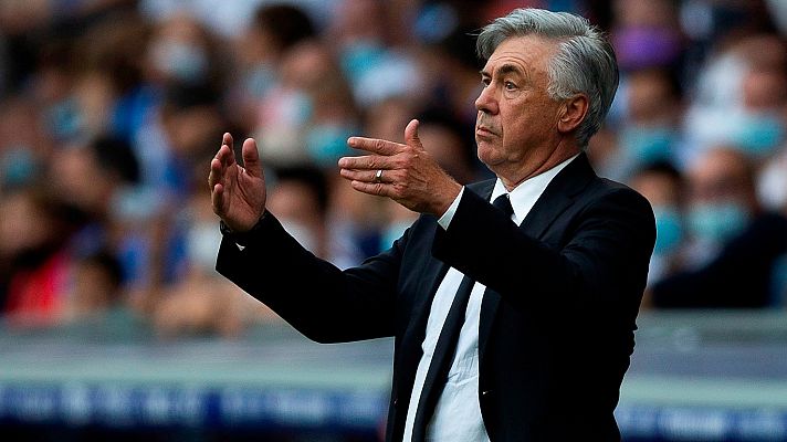 Telediario 2 - Ancelotti: "Este equipo tiene que jugar con un 4-3-3"