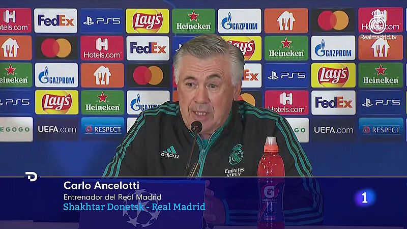 Ancelotti tiene "muy claro" el sistema: "Este equipo tiene que jugar con un 4-3-3" -- Ver ahora