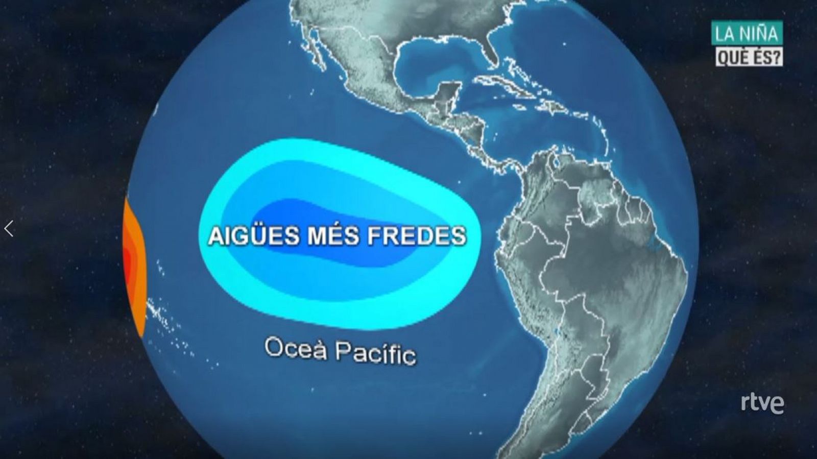 Sin programa: Explicació gràfica del fenomen de "La Niña" i els seus impactes al planeta | RTVE Play