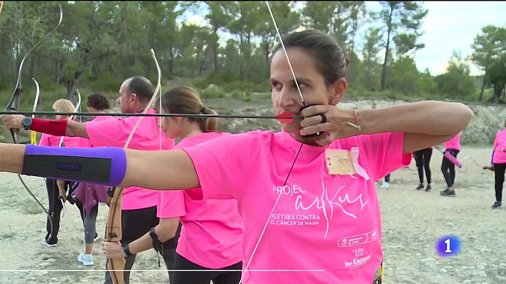 Informatiu Balear - Tir amb arc contra el càncer