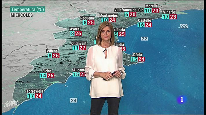 El Tiempo en la Comunitat Valenciana - 19/10/21