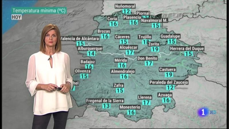 El tiempo en Extremadura - 19/10/2021