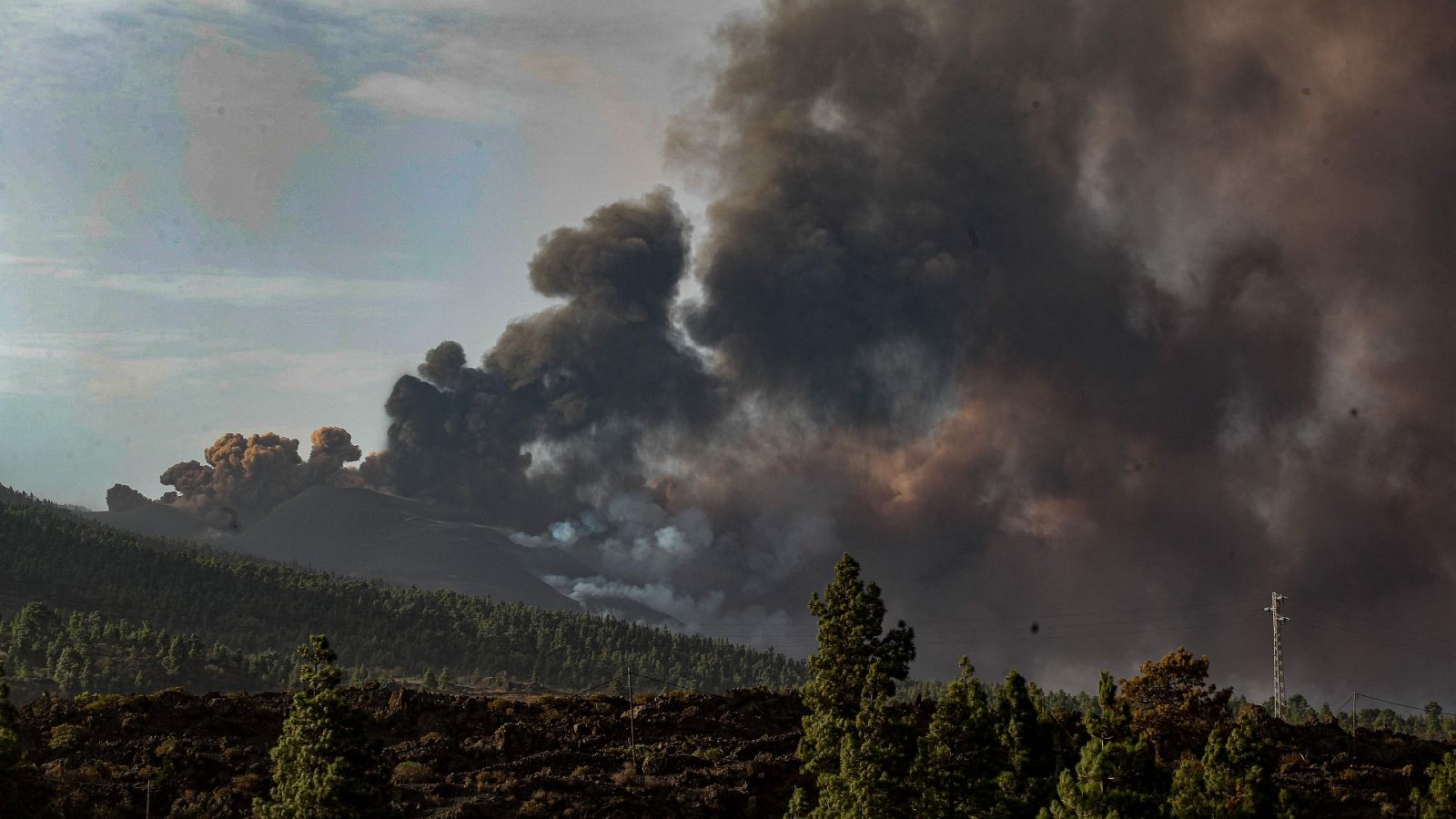 Volcán La Palma | La Laguna, en riesgo por la colada norte