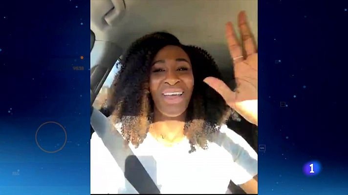 Telediario 2 - Astou Ndour, campeona de la WNBA: "Creo que es un sueño"