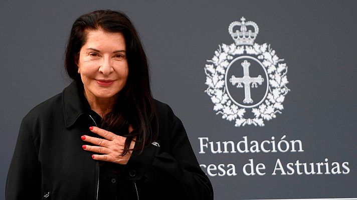 Marina Abramovic, Premio Princesa de Asturias de las Artes, asegura que está "en su mejor momento"