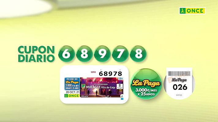 Sorteos ONCE - Sorteo ONCE - 20/10/21