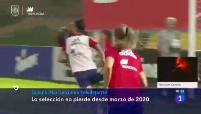 Telediario Matinal - España, a mantener su racha de buenos resultados ante Marruecos