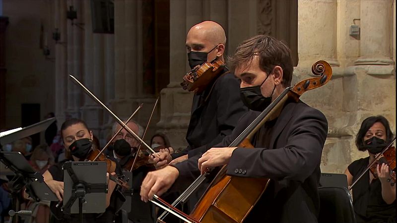 Los conciertos de La2 - Orquesta Sinfónica RTVE. Concierto extraordinario 800 aniversario de la Catedral de Burgos - ver ahora