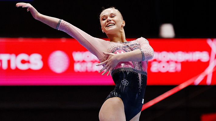 La rusa Melnikova, campeona del mundo de gimnasia artística
