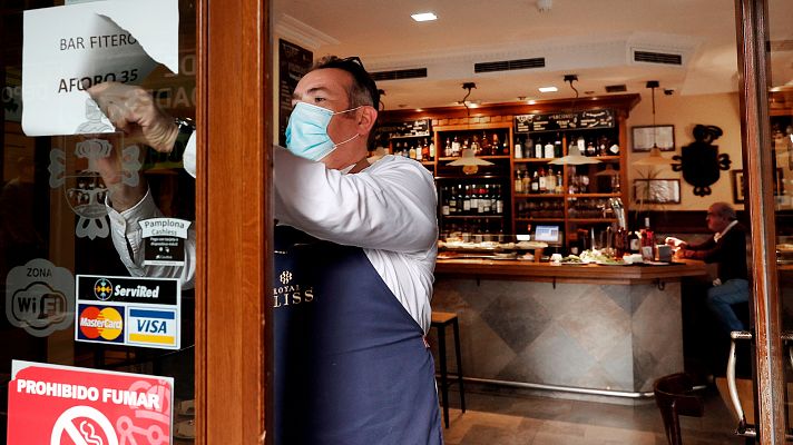 Telediario 1 - Sonia Zúñiga (CSIC): "Es pronto para quitar las mascarillas en interiores"