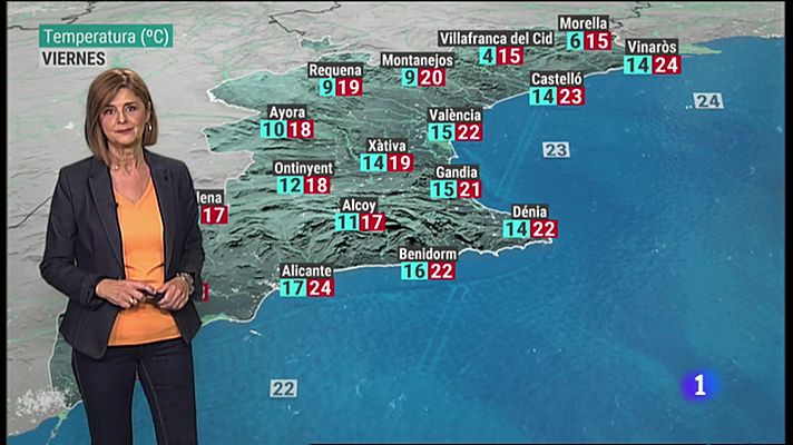 L'informatiu - Comunitat Valenciana - El Tiempo en la Comunitat Valenciana - 21/10/21