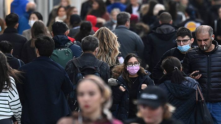 Telediario 2 - La COVID-19 es estacional y se contagia con temperatura baja