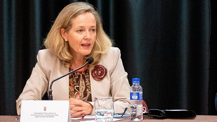 Telediario 1 - Unidas Podemos pide al PSOE una reunión urgente por la "injerencia" de Calviño en la derogación de la reforma laboral