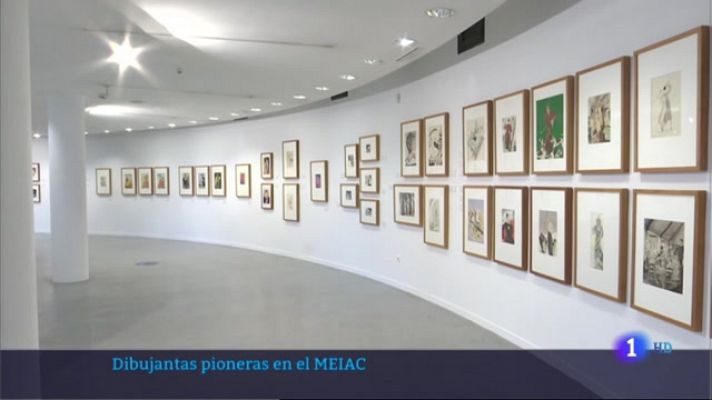 Dibujantas pioneras en el MEIAC